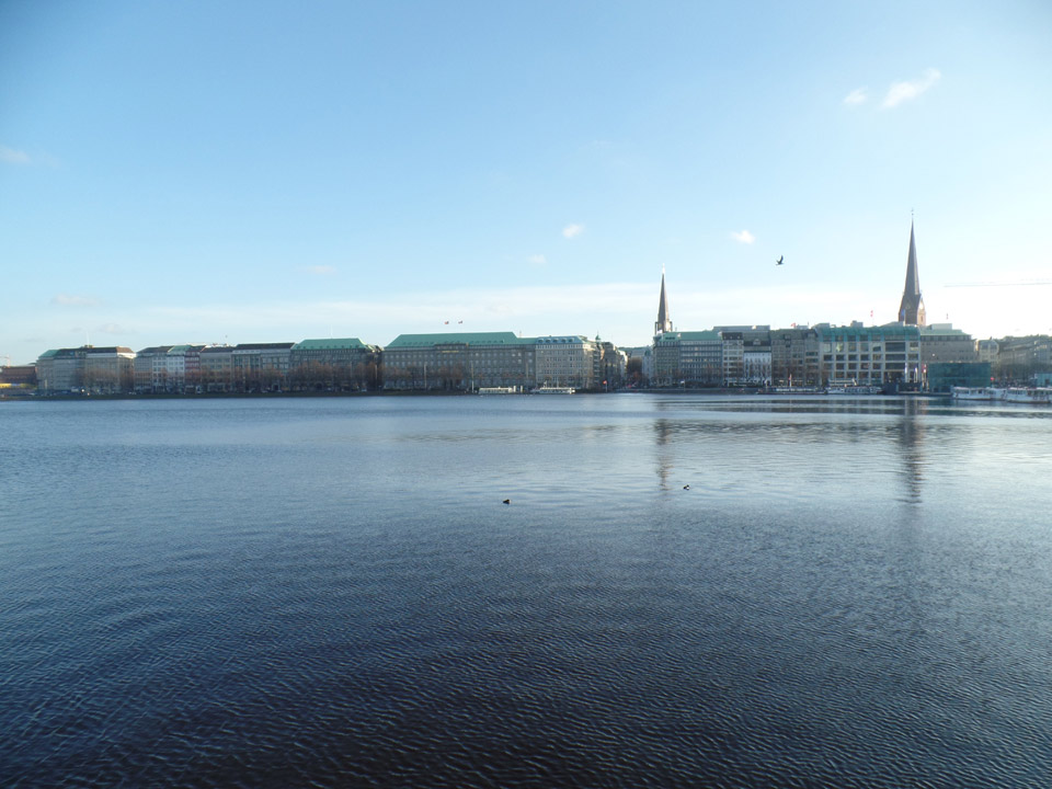 Alster Hamburg Valentinstag