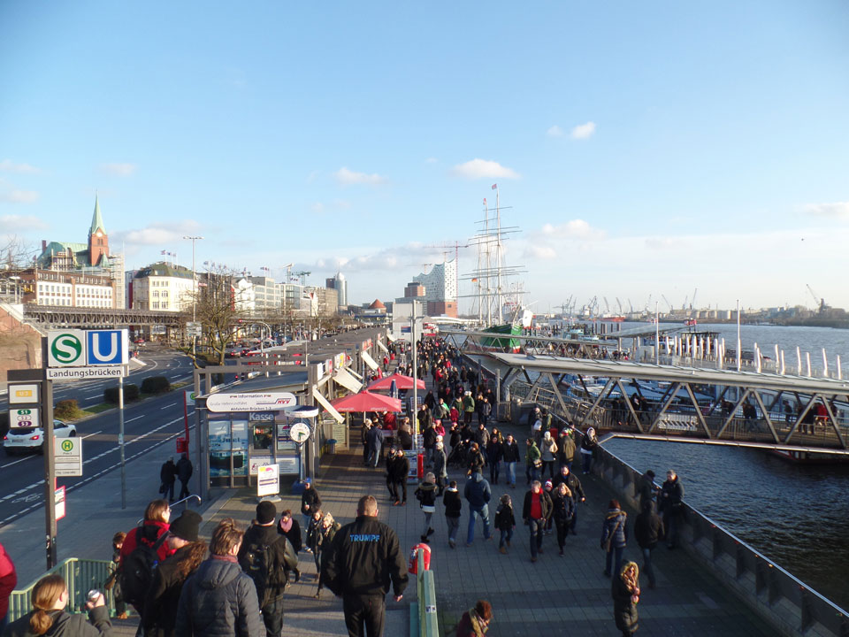 Hafen Hamburg Valentinstag