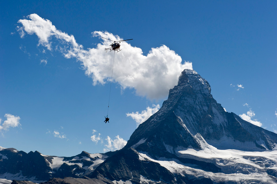 Abenteuer Erde Bergrettung Hubschrauber GEO