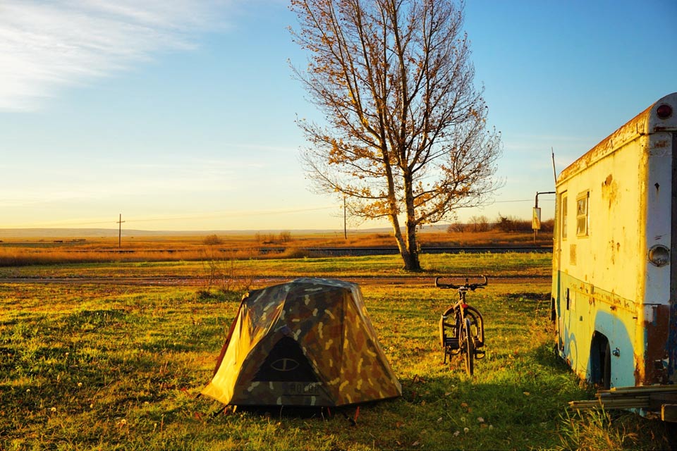 Canada by Cargobike Camping Kanada